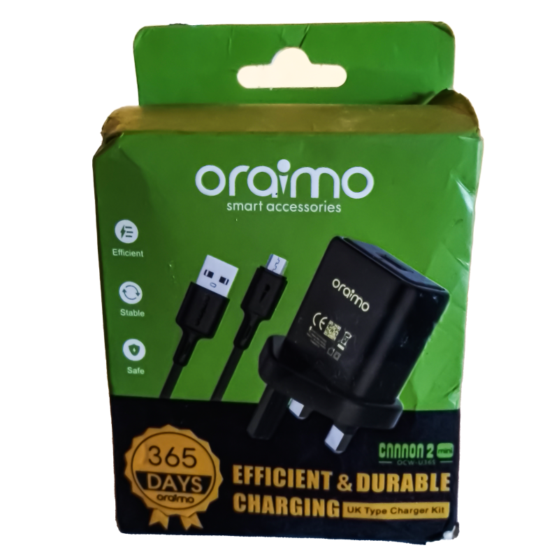 Oraimo Smart Charger  free delivery around kitale